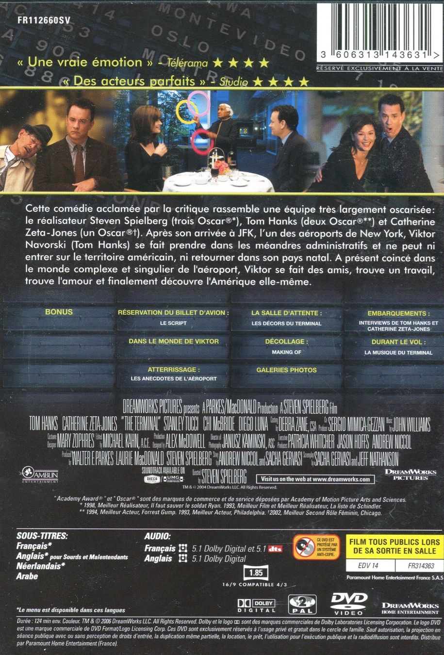 Tous les DVDs: Le Terminal – D'occasion à Les Avants par soyouz63 1