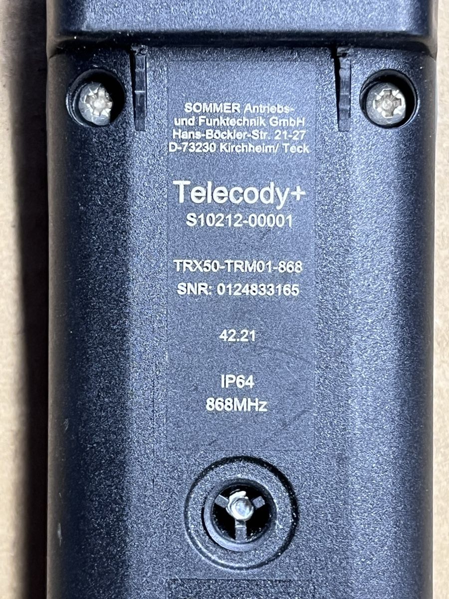 Autre matériel électrique: Sommer Telecod  Garagentoröffner 868MHz – D'occasion à immensee par negsler 1