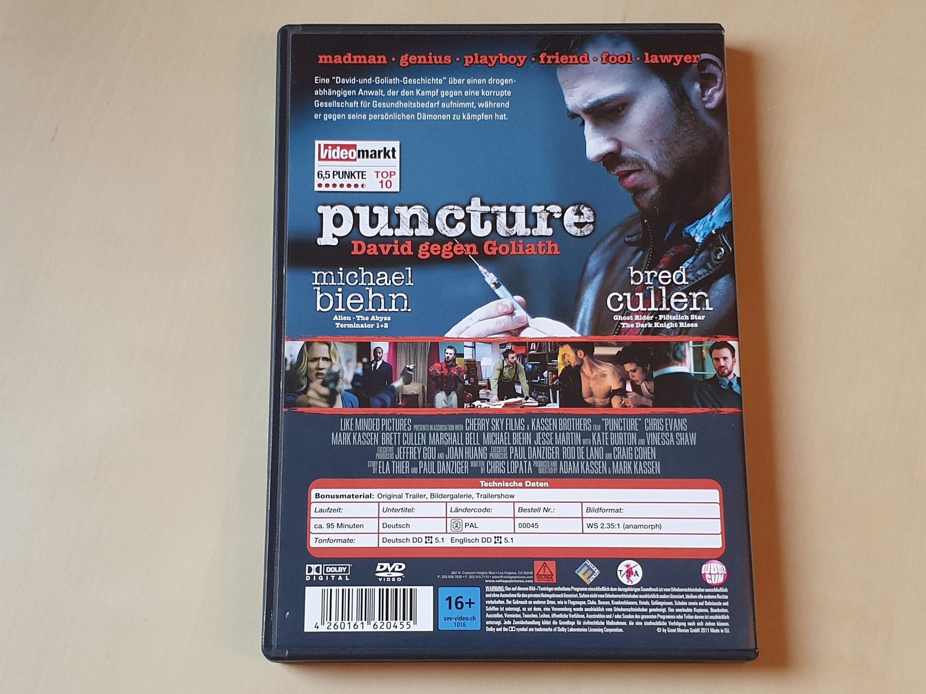 Alle DVDs: Puncture – Gebraucht aus Stansstad von collectorsshop 1