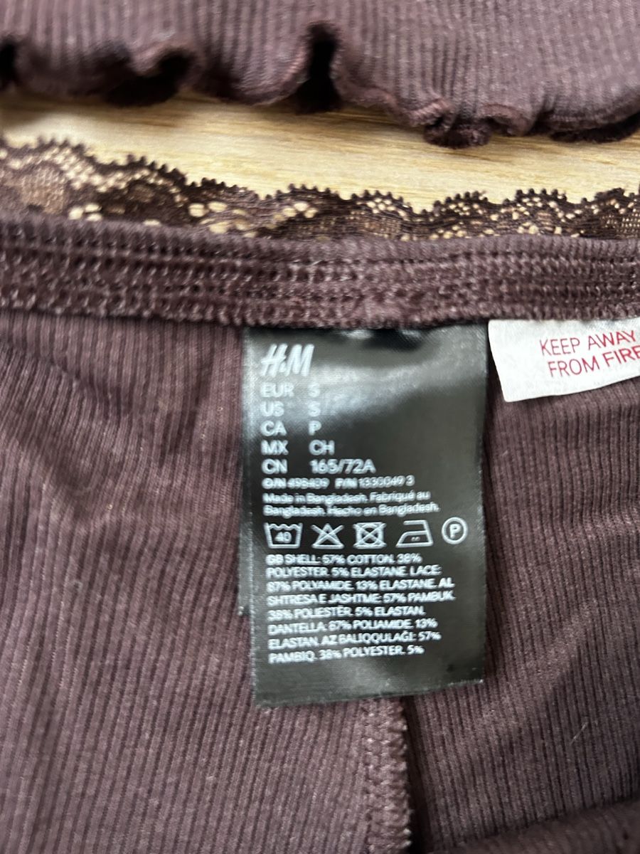 H&M Negligees & Pigiami: Pyjama dunkelbraun S HM – Usato da Zürich venduto da cos_b629 3