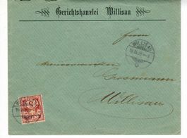 Brief, Willisau 1898