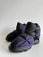 RARITÄT - spezieller BURBERRY Winterboots, nero/lila, 40