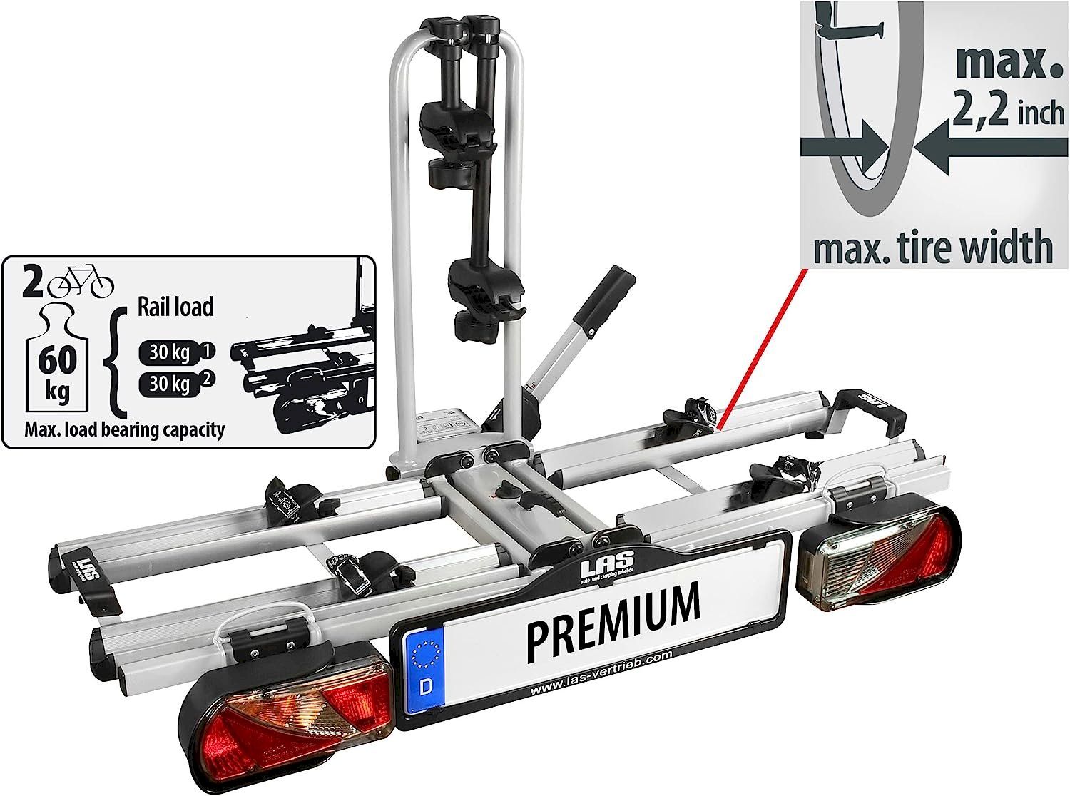 Travi: EUFAB Fahrradträger PREMIUM – Nuovo e nell'imballaggio originale da Bottighofen venduto da zaap 1