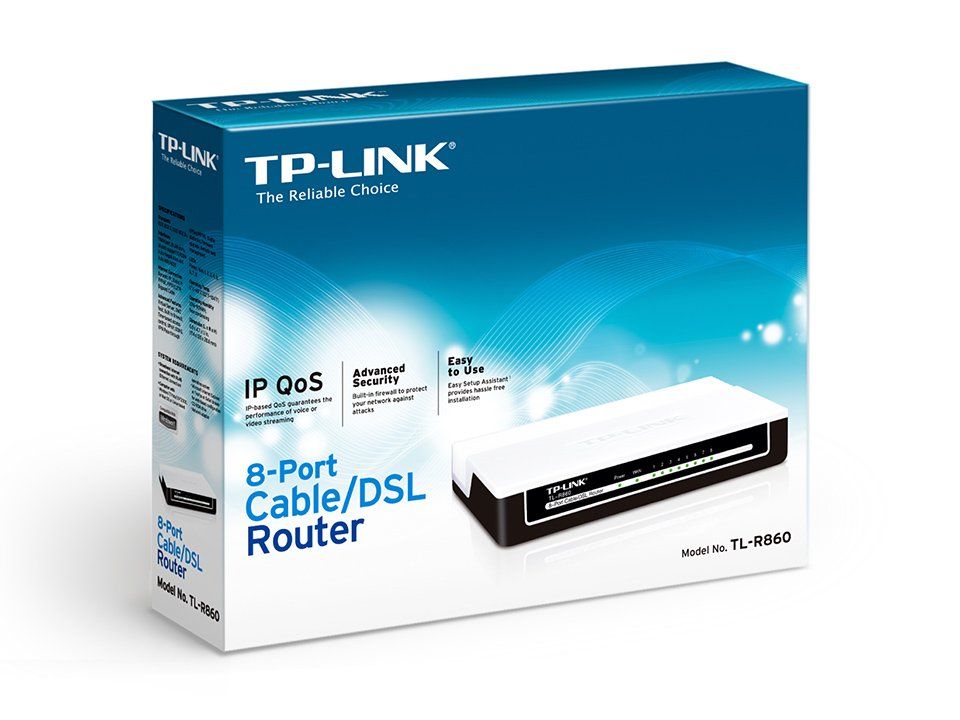 TPLink 8Port Cable/DSL Router Kaufen auf Ricardo