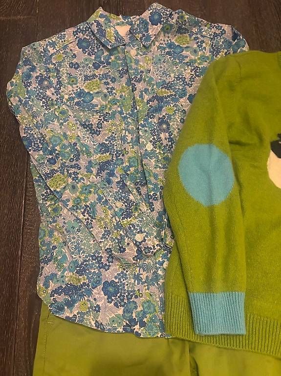 Jacadi Ensembles coordonnés: Ensemble Jacadi vert Taille 8 ans – D'occasion à Petit-Lancy par areyouinterested 1