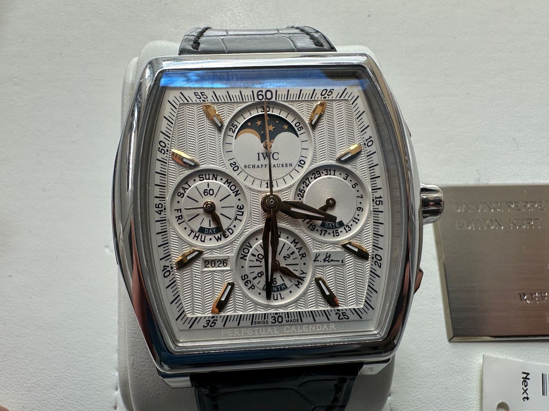 IWC Orologi: IWC Perpetual Kalender Edition Kurt Klaus – Usato da Neunkirch venduto da neunkirch66 1