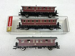 Roco 5076= 3x Donnerbüchsen rot DB 82 851 | 82 926 | 36 595