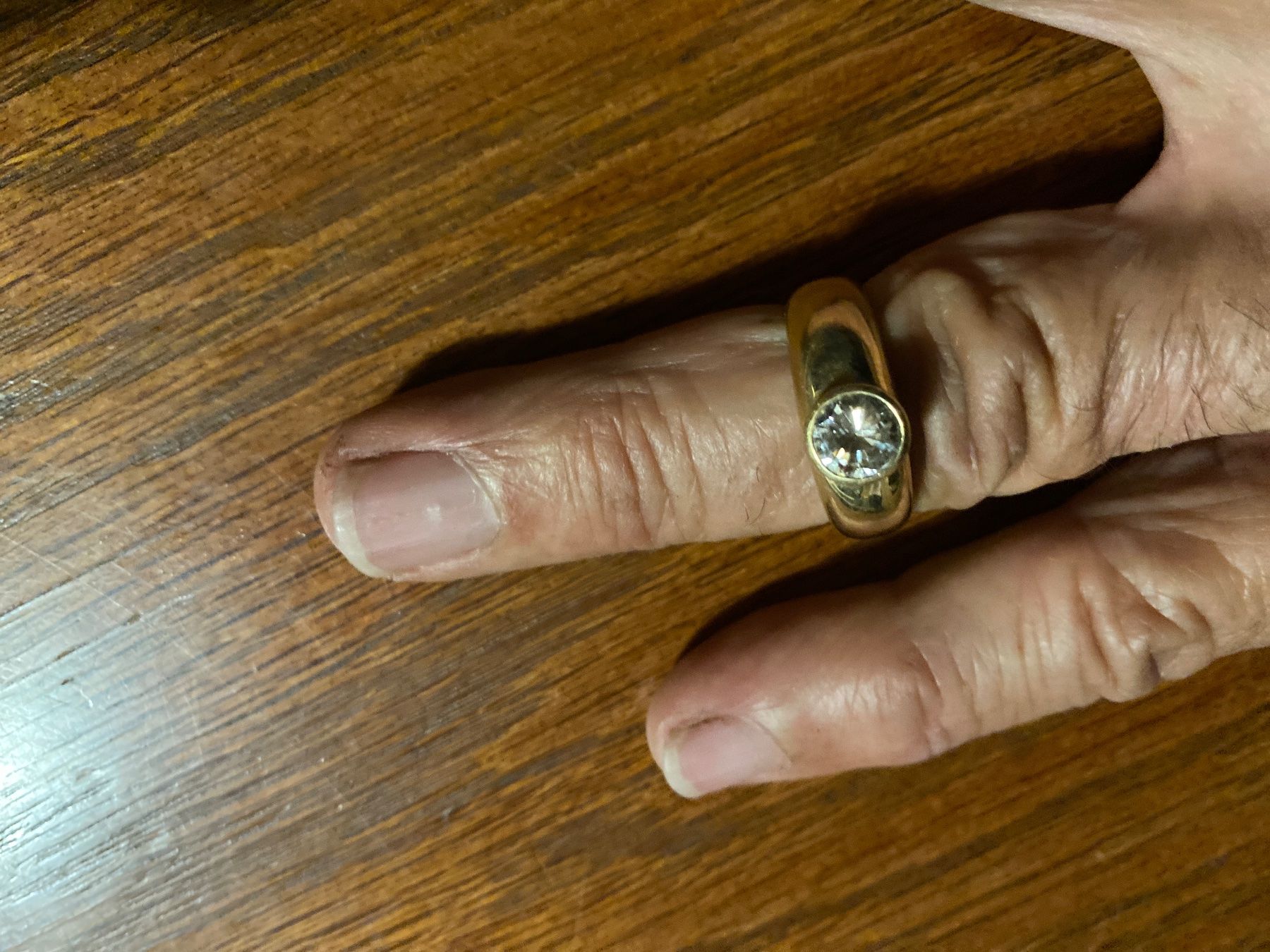 Anelli: Diamantring mit Zertifikat – Nuovo (secondo la descrizione) da Schangnau venduto da Ananta