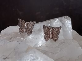 SCHMETTERLING OHRRINGE SILBER 800 925