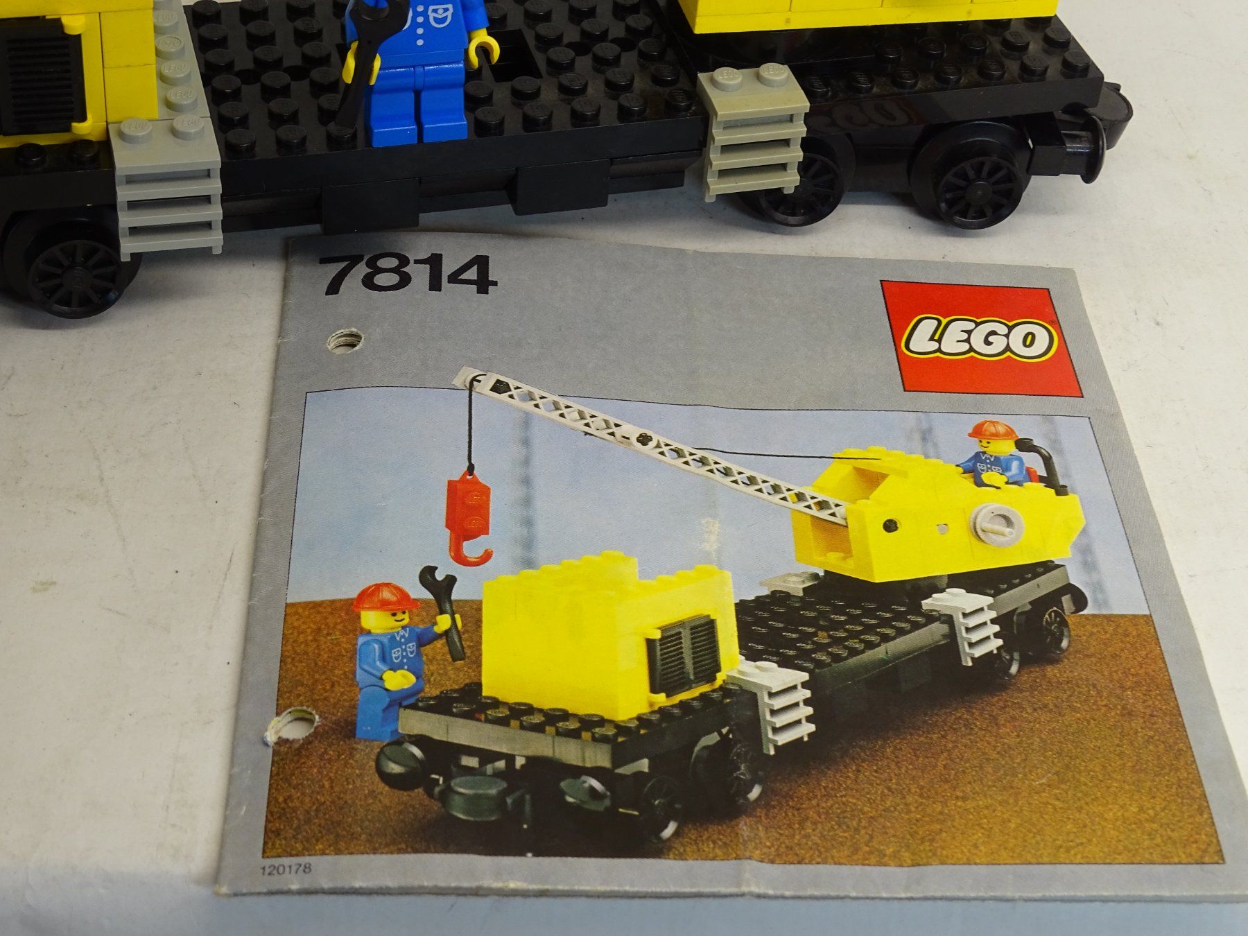 Lego Baukästen: Lego 7814 Eisenbahn Kranwagen, 12 Volt System – Gebraucht aus Wohlen AG von Bricktoys 1