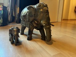 Messing Elefanten Set, Vintage Deko für Dein Zuhause 🐘 (56)