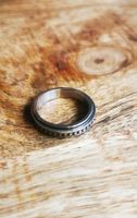Fingerring, Ring mit Muster, neu, Anti-Stress - Grösse 17mm