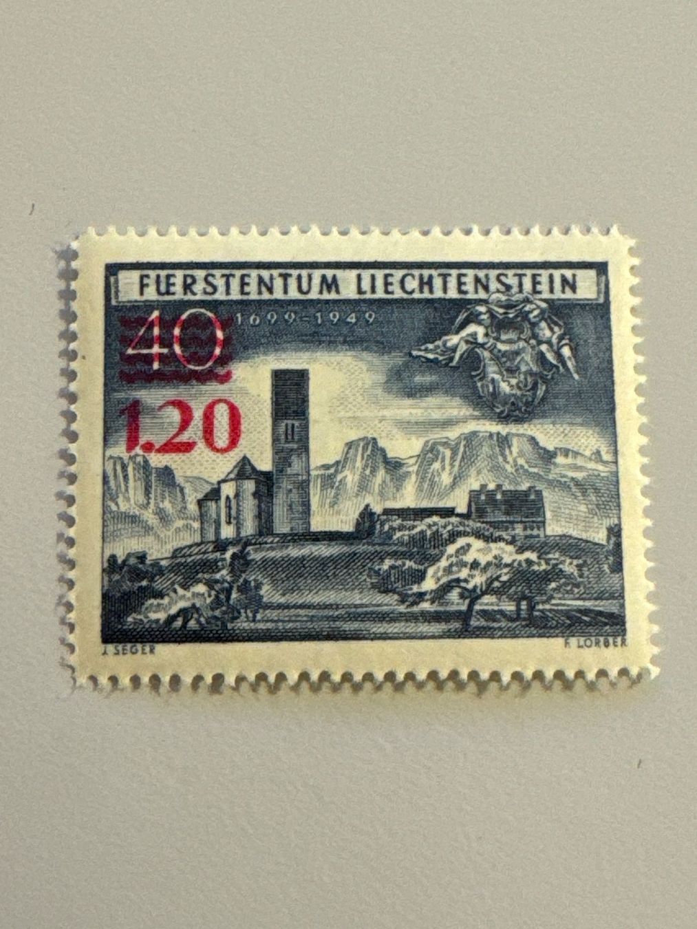 Tutti i francobolli: 1952, Aushilfsausgabe FL254, postfrisch – Usato da Küssnacht am Rigi venduto da SUOMIMASTER