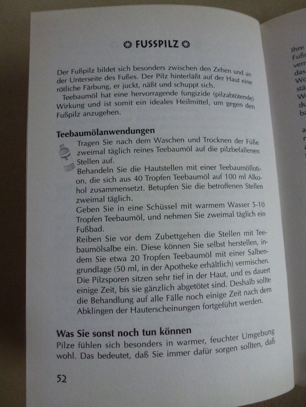 Libri: ABC des Teebaumöls - Heilanwendungen - Jörg Linditsch – Nuovo (secondo la descrizione) da Mühlrüti venduto da Dadadachs 9