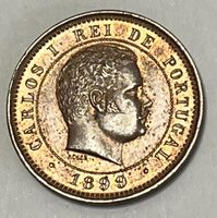 5 Réis - Carlos I - Portugal - 1899