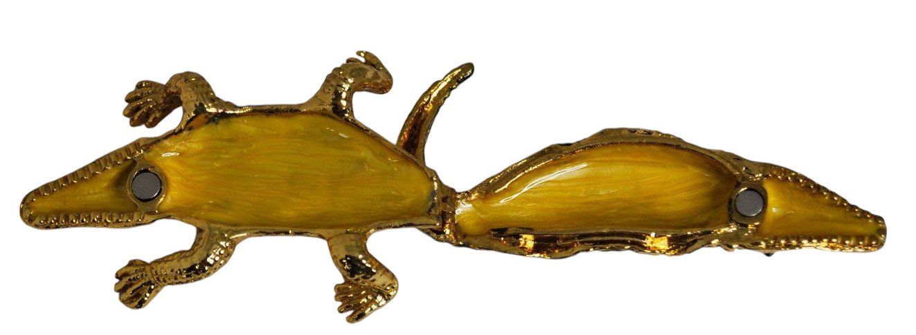Statuette: Dose, Krokodil, Figur – Nuovo e nell'imballaggio originale da Bottenwil venduto da anh_5brz 1