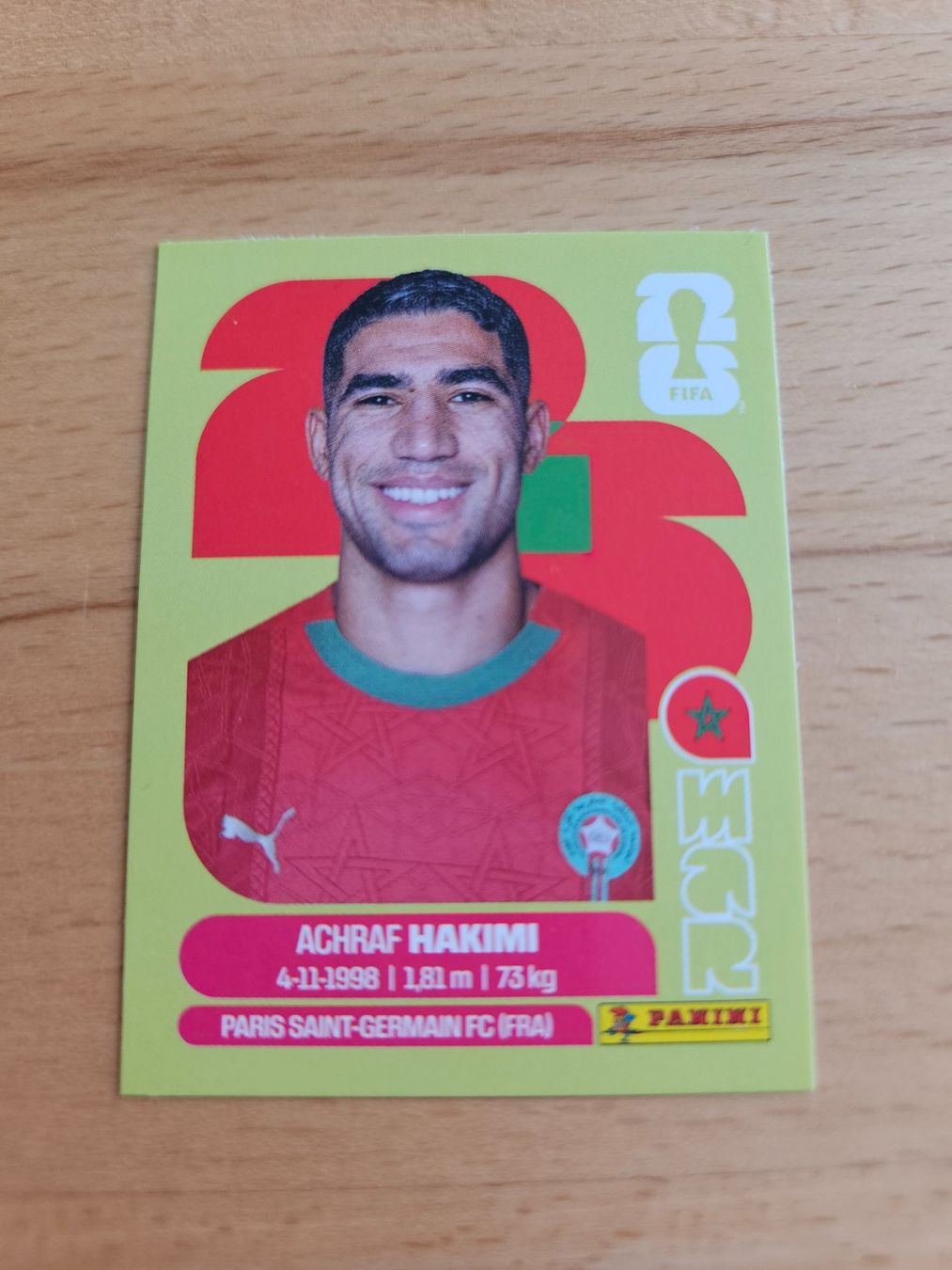 Panini Carte collezionabili: Panini WM 2026 MAR 4 – Nuovo (secondo la descrizione) da Winterthur venduto da melac