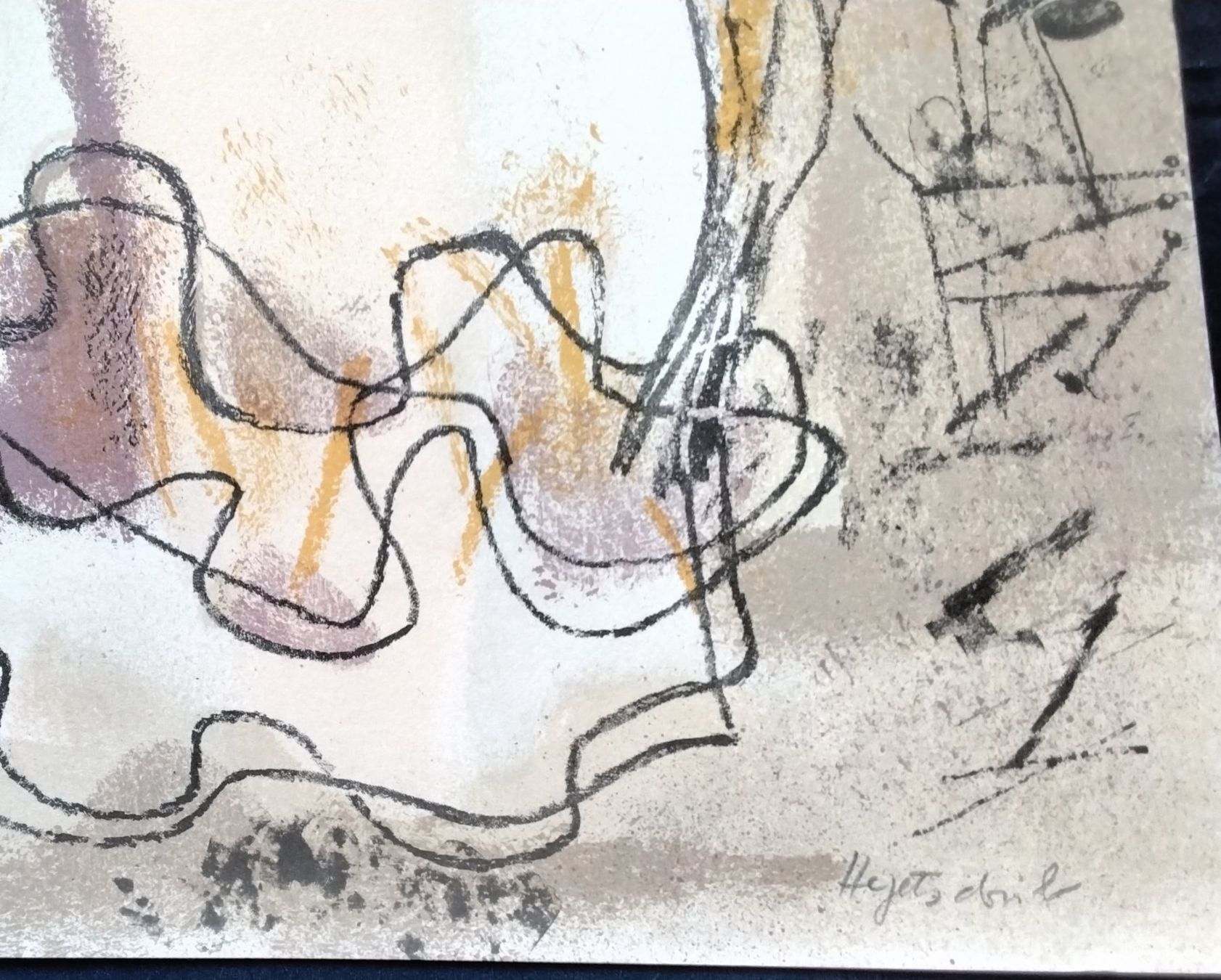 Grafiken & Lithographien: Max Hegetschweiler 2 Lithographien signiert – Gebraucht aus Cavigliano von zamamasa 4