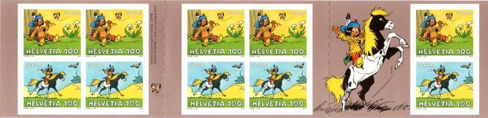 Alle Briefmarken: CH 2012, Markenheftchen Yakari – Neu (gemäss Beschreibung) aus Castione von Rx-stamps 1