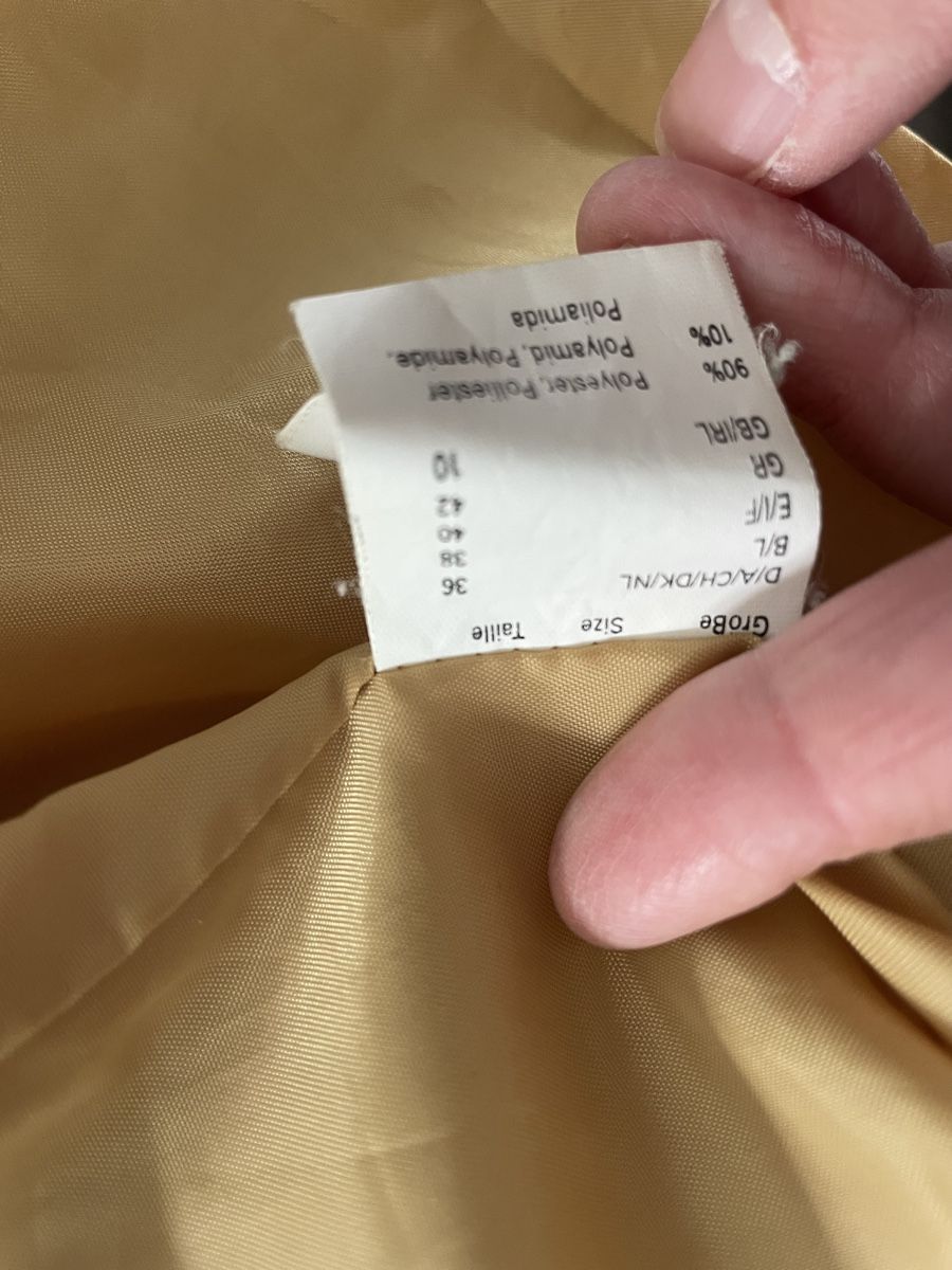 Cappotti: Senfgelber Trenchcoat – Usato da Maienfeld venduto da saoma123 5