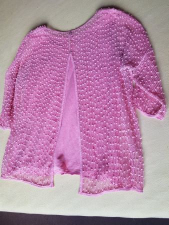 Pull léger rose taille XL