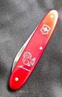 Victorinox Elinox Taschenmesser Eichhörnchen Arosa Rot