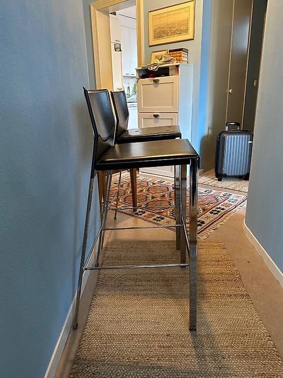 Hocker: Barhocker aus Leder – Gebraucht aus Zürich von Die_Lily 1