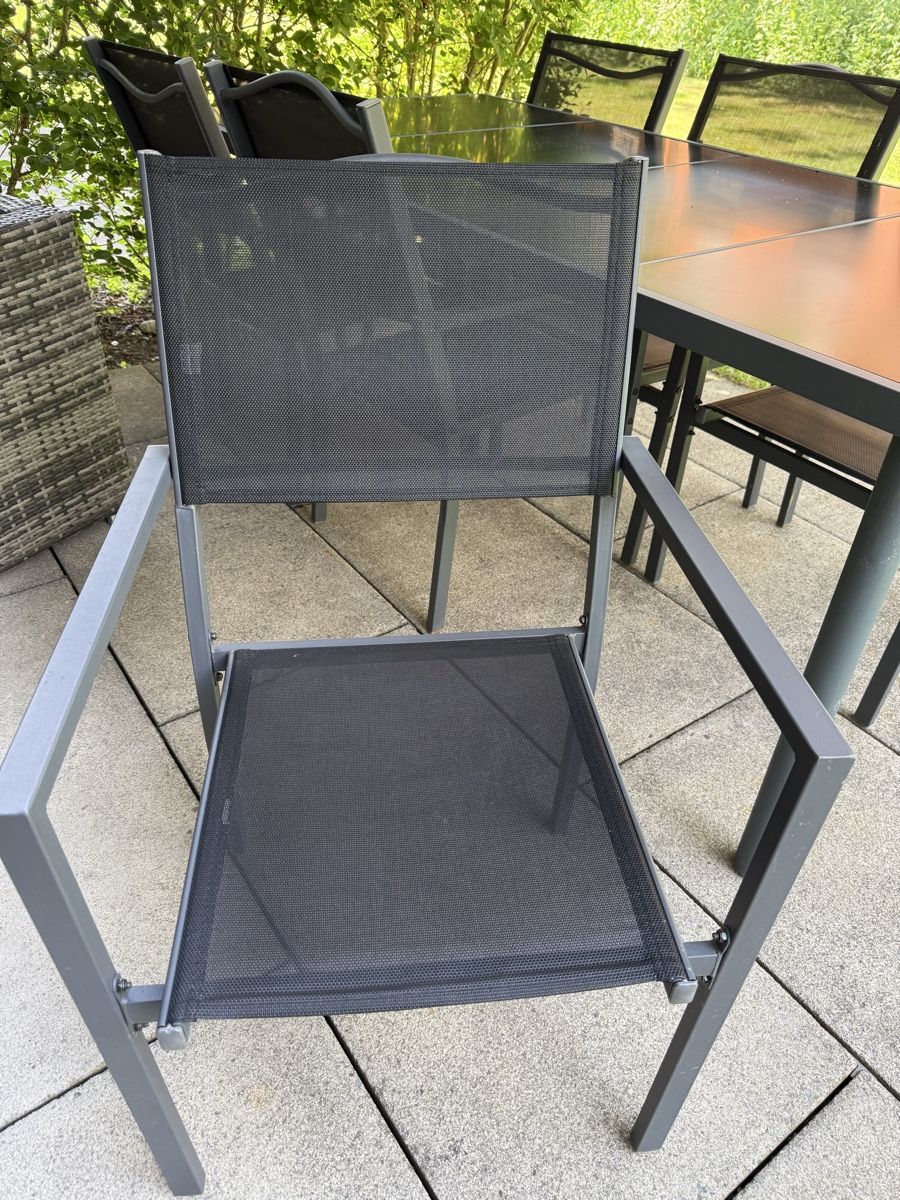 Set de table et chaises: Gartentisch inkl. 6 Stühle – D'occasion à Thun par dalani22 2