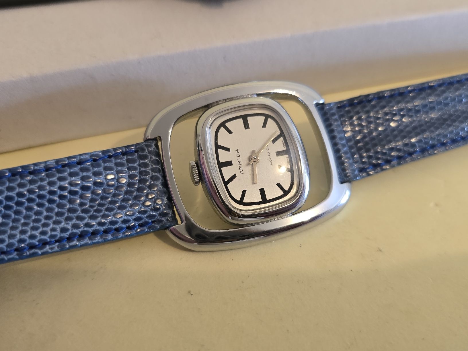 Swiss Orologi: Armida watch rare .. mecanic – Usato da Grand-Lancy venduto da Heuer-007 6