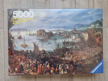 NEU Ravensburger Puzzle 5000 Brueghel Grosser Fischmarkt