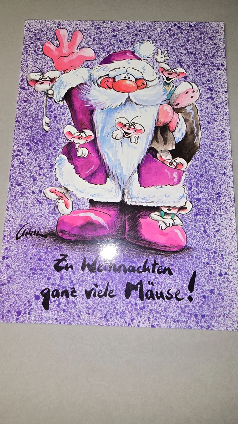 Cartoline: Diddl Weihnachtskarte 6aRarität – Usato da wallisellen venduto da funkelsternchen5