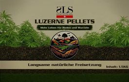 Swiss Living Soil Luzerne Pellets Bodenoptimierer 1.5kg