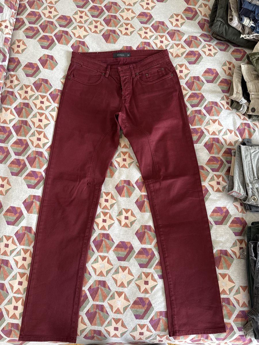 Pantaloni: Hose Siviglia dunkel rot, Grösse 33 – Usato da Zürich venduto da dodoL84