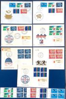 1969 Sondermarken Div.R- FDC + FDC + Viererblock ET