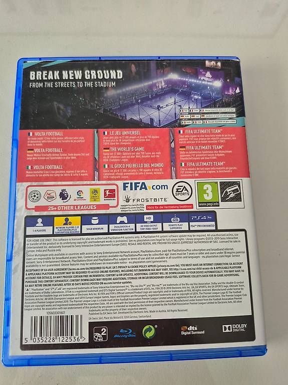 Giochi: FIFA 20 PS4 – Usato da Horw venduto da Mschaefer 1