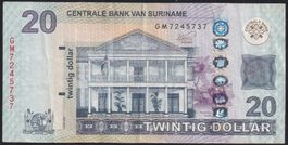 Suriname 20 Dollar 2020