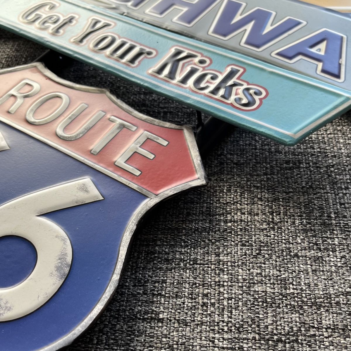 Insegne: Americas Highway Route 66 Schild – Nuovo (secondo la descrizione) da Schwyz venduto da rs-trend 2