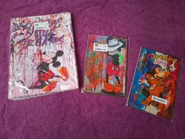3er Set Mickey Mouse Wandbilder, Neu, Tolle Deko!