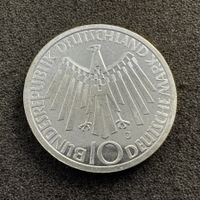10 Mark Silber Deutschland 1972 Spirale ex PP 15.5gr