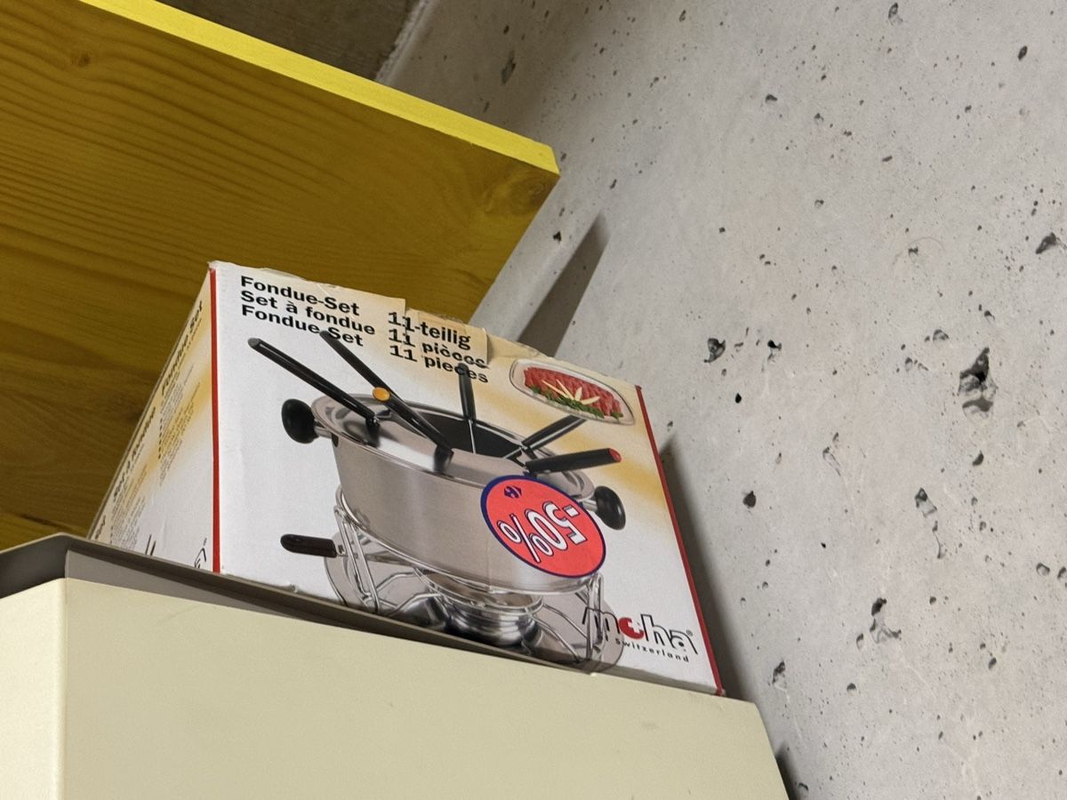 Elettrodomestici da cucina: Fondue-Set Tschai 11-teilig neuwertig – Usato da Rupperswil venduto da ConradD