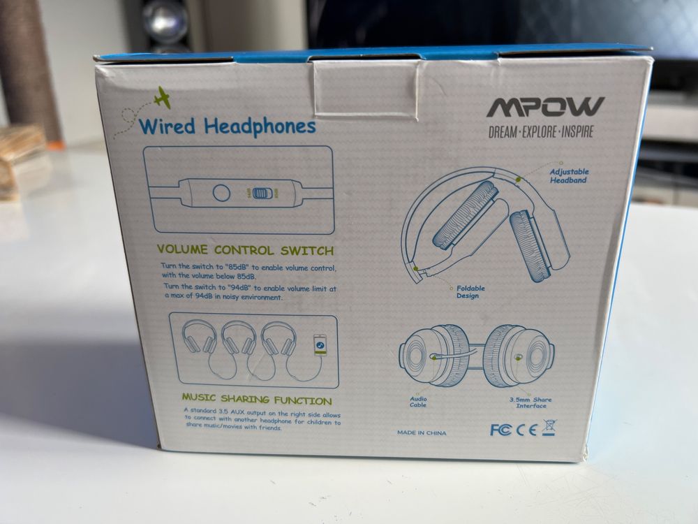 Mpow wired headphones online bh297b