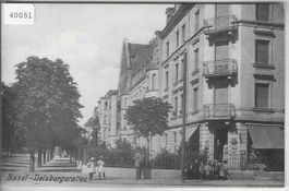 Basel - Delsbergerallee - animee belebt