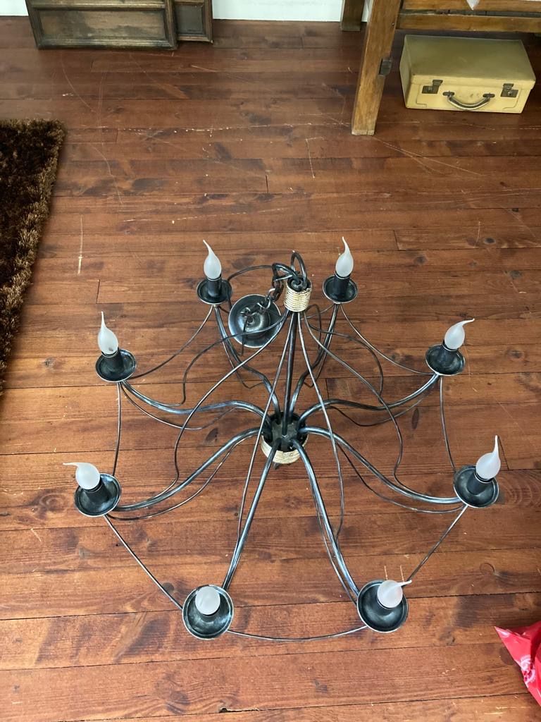 Lampadari & plafoniere: Lampada da soffitto in ferro anticato – Usato da Lugano venduto da Emi.2798 2