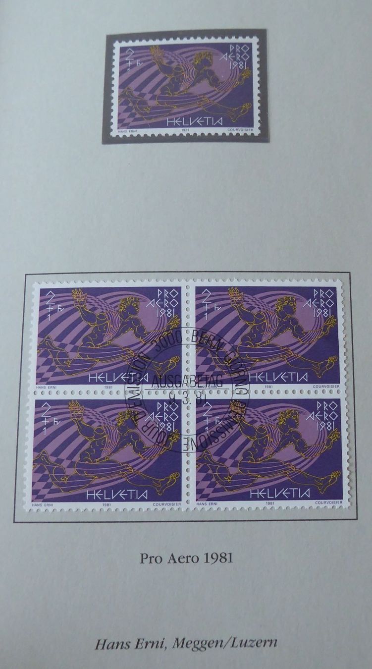 Tutti i francobolli: Heft mit Sonderpostmarken I ET 9.3.1981 – Nuovo (secondo la descrizione) da Spreitenbach venduto da Mustang_1105 5