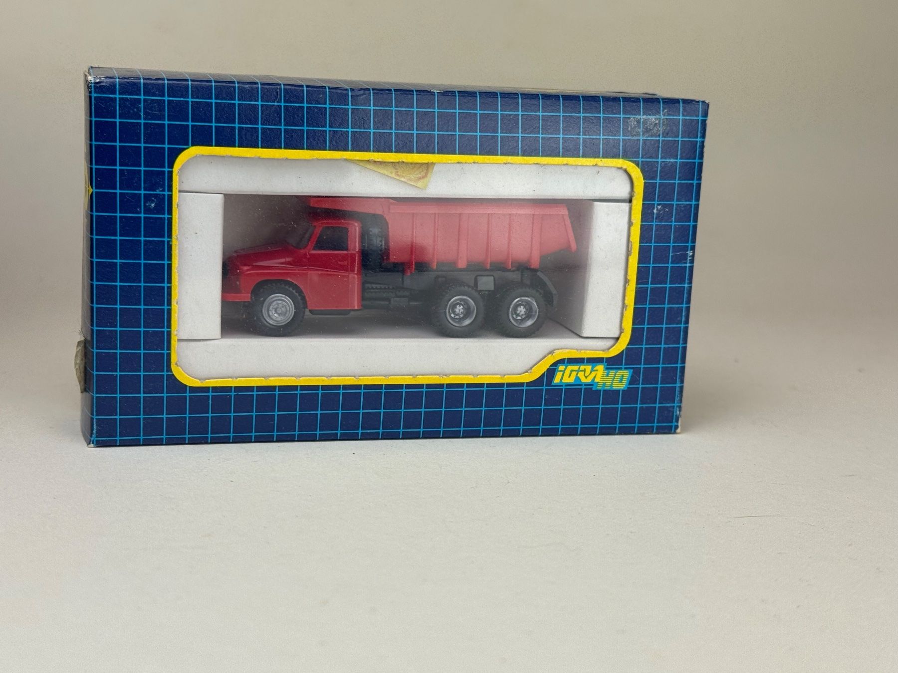 Modellini d'auto: GB-Igra Lastwagen Pritschenkipper rot – Usato da Elm venduto da Wikmtz