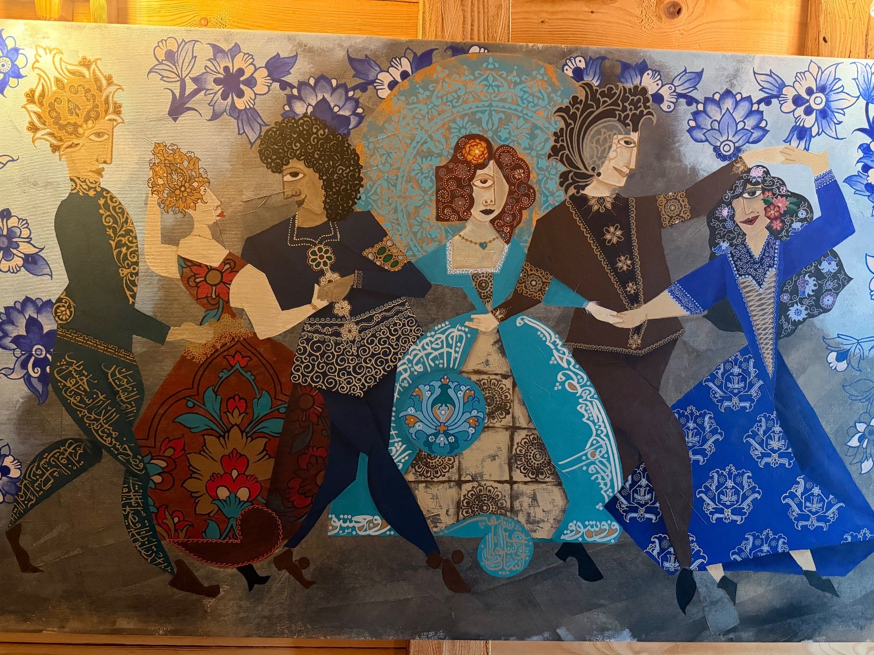 Gemälde: Handgemaltes Original Persische Tradition in moderner Kunst – Gebraucht aus Höri von ato_7v9f 6