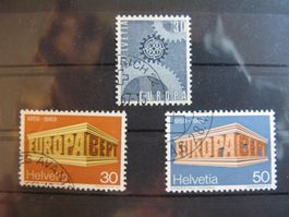 1967/1969 Europamarken gest