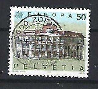 Tutti i francobolli: 1990 - Postgebäude Luzern – Usato da Schaffhausen venduto da poststamp