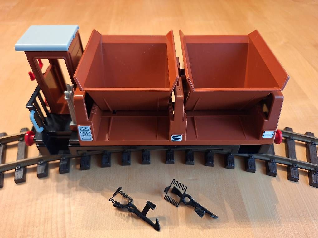 LGB Modellini di ferrovie: LGB / Playmobil 4112 Kipplore braun – Usato da Reinach BL venduto da Playmobilist 2