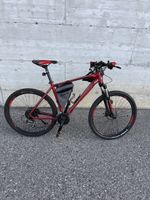 Mountainbike Whistle Miwok 27.5 Red Large with bag + display